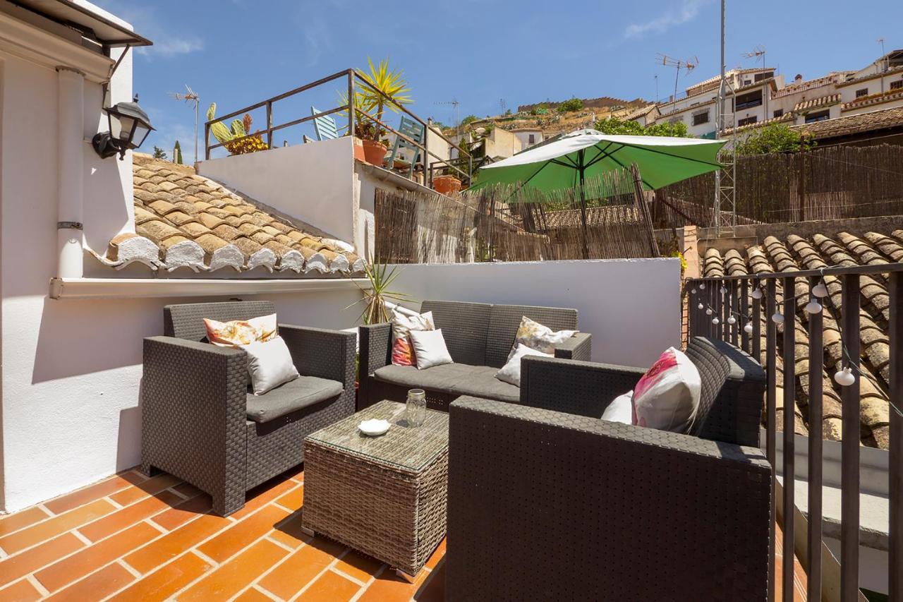 גרנדה Coqueto Apartamento Duplex Con Terraza Privada Y Parking מראה חיצוני תמונה
